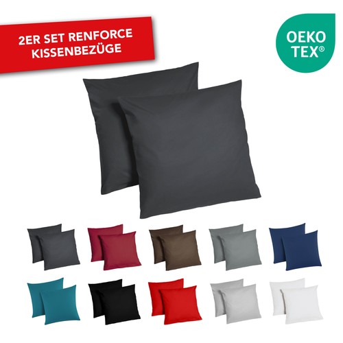 2er set kissenbezug - set, 40x40